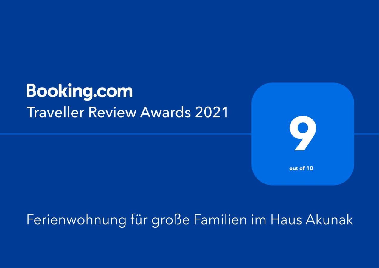Ferienwohnung Fuer Grosse Familien Im Haus Akunak Busum Exterior photo